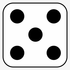 Dice Clipart Number - Five Side Of Dice, HD Png Download, Free Download