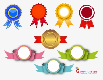 Colorful Ribbons - Vector Png, Transparent Png, Free Download