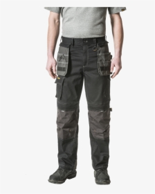 Mens H20 Defender Trouser In Black - Caterpillar Work Pants, HD Png Download, Free Download