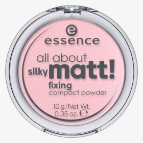 Essence All About Silky Matt Fixing Compact Powder, HD Png Download, Free Download