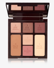 Instant Look In A Palette Gorgeous Glowing Beauty Open - Charlotte Tilbury Instant Look In A Palette Beauty, HD Png Download, Free Download