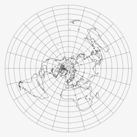 Flat Earth Map Png, Transparent Png, Free Download