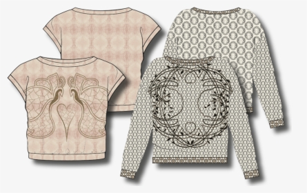 Made To Measure Prints For The "ejm Art Blouse & Sweater - Long-sleeved T-shirt, HD Png Download, Free Download
