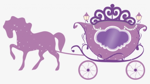 Cinderella Carriage Png - Sofia The First Cake Topper Printable, Transparent Png, Free Download