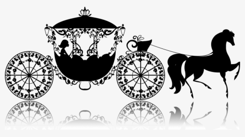 Cinderella Carriage Drawing Illustration - Cinderella Carriage Vector, HD Png Download, Free Download