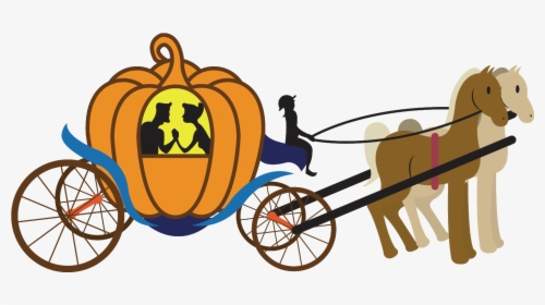 Cliparts For Free Download Cinderella Clipart Chariot - Cinderella Drawing Pumpkin And Horse Carriage, HD Png Download, Free Download