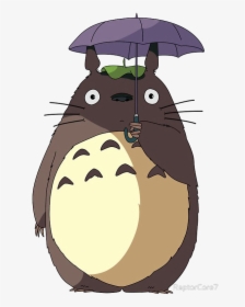 Totoro Is The Titular Tritagonist From The My Neighbor - Totoro Umbrella, HD Png Download, Free Download