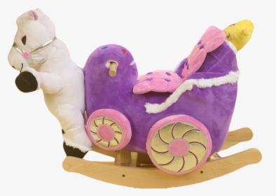Princess Carriage Rocker - Stuffed Toy, HD Png Download, Free Download