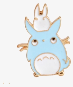 My Neighbor Totoro Blue Chu Totoro With White Chibi - My Neighbor Totoro Pins, HD Png Download, Free Download