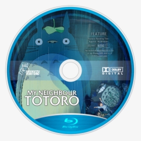 My Neighbor Totoro Blu-ray - My Neighbor Totoro Blu Ray Disc, HD Png Download, Free Download