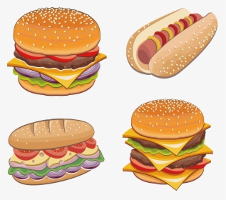 Hamburger Clipart Chicken Burger - Panes Con Pollo Png, Transparent Png, Free Download