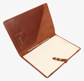 American Made Leather Portfolio From Col - Wallet, HD Png Download, Free Download
