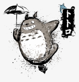 My Neighbor Totoro , Png Download - Flying Totoro, Transparent Png, Free Download