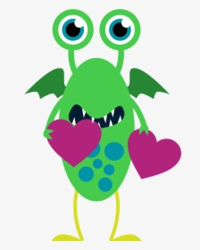 Neighbor Valentine Cliparts - Monster Valentines Day Clip Art, HD Png Download, Free Download