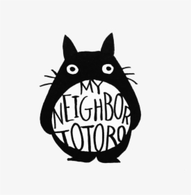 Image Result For Totoro Silhouette Png - My Neighbour Totoro Logo, Transparent Png, Free Download