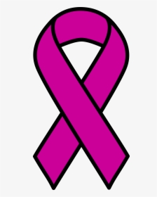 Purple Cancer Ribbon Leiomyosarcoma - Thyroid Cancer Ribbon Svg, HD Png Download, Free Download