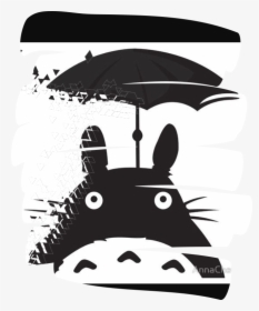 Transparent My Neighbor Totoro Png - Totoro Black And White, Png Download, Free Download