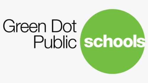 Green Dot Logo Colored Large-3 - Green Dot Public Schools, HD Png Download, Free Download