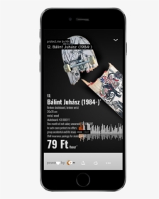 Soundcloud Iphone 6 Mockup Eng - Iphone, HD Png Download, Free Download