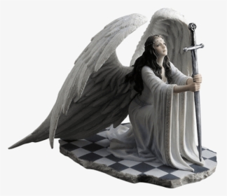 The Blessing By Anne Stokes Angel Statue - Sculpture, HD Png Download, Free Download