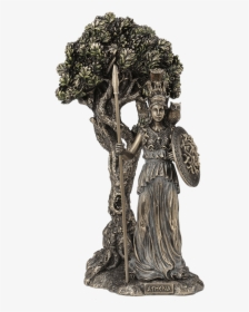 Athena And Olive Tree Statue - Athena Under Olive Tree Statue, HD Png Download, Free Download