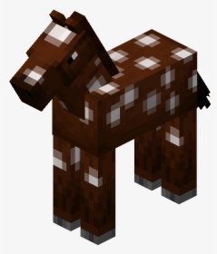 Minecraft Black Baby Horse, HD Png Download, Free Download