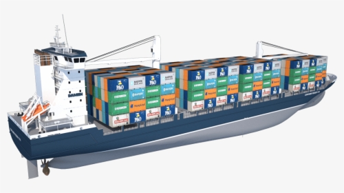 Cargo Ship Png - Container Cargo Transparent, Png Download, Free Download
