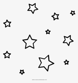 Stars Coloring Page - Vsco Stars, HD Png Download, Free Download