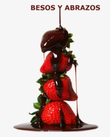 Transparent Besos Png - Chocolate Covered Strawberries, Png Download, Free Download