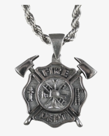 Fireman Cross Necklace, HD Png Download, Free Download