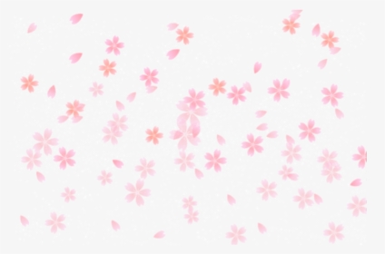 #flowers #petals #glitter #pink #white #pattern #background - Flower Pink Fly Png, Transparent Png, Free Download