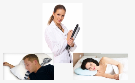 Fight Wrinkles With A Sona Pillow Anti Snore Anti Wrinkle - Female Doctor, HD Png Download, Free Download