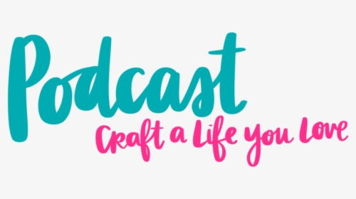 Podcast Amy Tangerine Teal Blue - Calligraphy, HD Png Download, Free Download