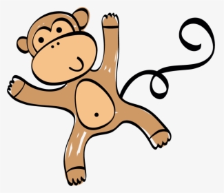 Monkey Clip Art - 可愛 猴子 卡通, HD Png Download, Free Download