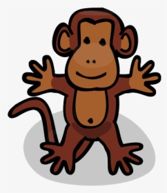 Cartoon Monkey-1574676377 - Cartoon, HD Png Download, Free Download