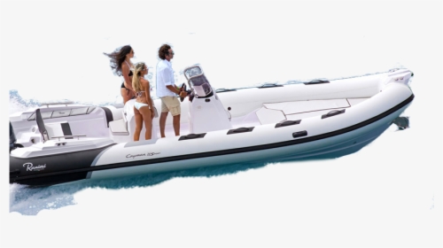 12 Person Motor Boat, Exterior - Rigid-hulled Inflatable Boat, HD Png Download, Free Download