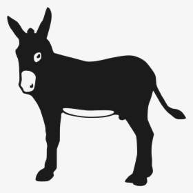 Mule Mustang Mane Snout Donkey - Donkey Icon, HD Png Download, Free Download