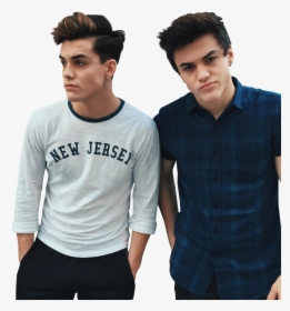 Grayson Dolan, Ethan Dolan, And Dolan Twins Image - Stranger Things And Dolan Twins, HD Png Download, Free Download
