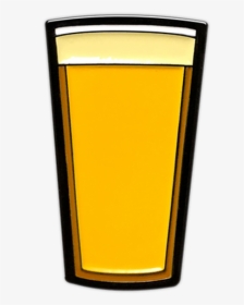 Pilsner Beer Pint Enamel Pin By Seventh - Pint Glass, HD Png Download, Free Download