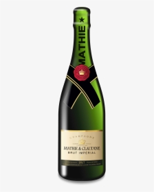 Bottle Of Champagne Transparent, HD Png Download, Free Download