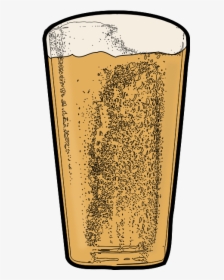 Pint Of Beer Detailed Colour - Beer, HD Png Download, Free Download