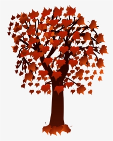 Maple Tree Clipart Free Library Maple Tree With Leaves - Canada Maple Tree Clipart, HD Png Download, Free Download