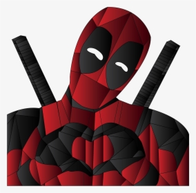 Transparent Deadpool Png - Origami Deadpool, Png Download, Free Download