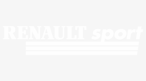 Renault Sport Logo Black And White - Johns Hopkins Logo White, HD Png Download, Free Download