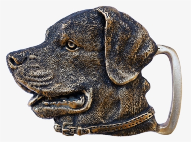 Labrador Retriever Buckle - Rottweiler, HD Png Download, Free Download