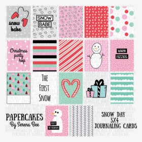 Snow Day Journaling Cards - Craft, HD Png Download, Free Download