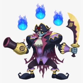 Closehanded Captain Khx - Kingdom Hearts X Heartless Pirate, HD Png Download, Free Download