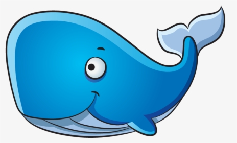 Transparent Whale Chicken - Cartoon Whale Transparent Background, HD Png Download, Free Download