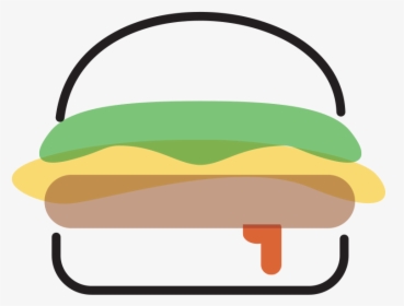 Burger - Hot Dog, HD Png Download, Free Download