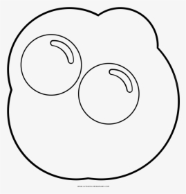Transparent Yolk Clipart - Egg Yolk Coloring Pages, HD Png Download, Free Download